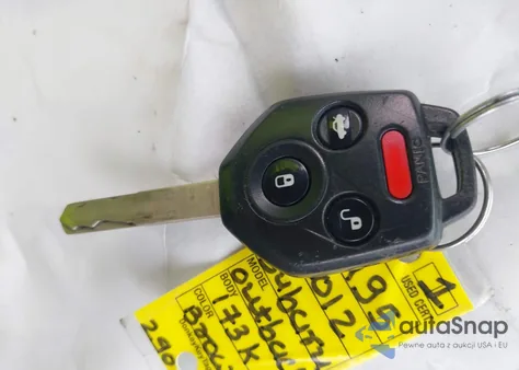 2012 Subaru Outback 3.6R Premium z USA, uszkodzony, nr VIN 4S4BRDHC7C2290889